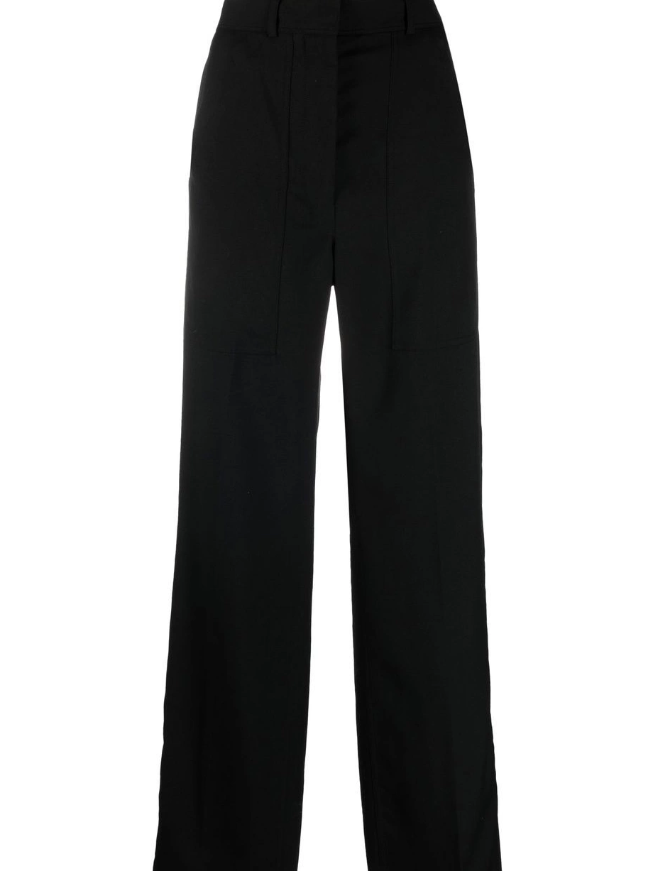 Affordable Women cargo-pocket McCartney straight-leg Stella trousers 0728